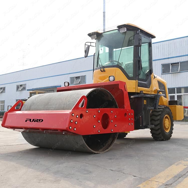 Heavy Duty 6 Ton Road Roller Construction Machine Road Roller with Cabin