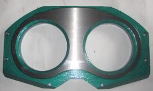 Welded Rod Concrete Pumping Part Putzmeister/ Pm Spectacle Wear Plate Insert and Wear Cutting Ring (DN180, DN 200, DN230)