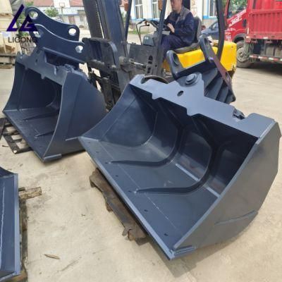 Ligong 18ton-20 Ton Kubota Excavator Tilt Bucket Clean up Bucket