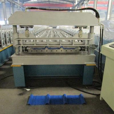 Hangzhou Zhongyuan Colored Galvanized Steel R Panel Roll Forming Machine for Export to Worldwide