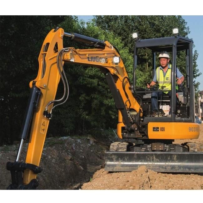 China New 8.7 Ton Liugong Excavator Small Excavator