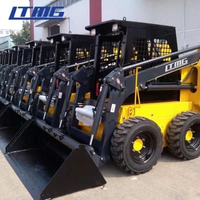 Ltmg 500kg 700kg Wheel Skid Steer Loader