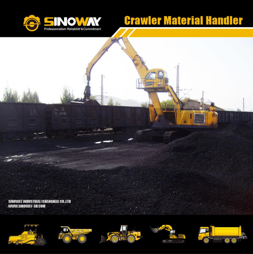 China Scrap Grabbing Excavator Material Handling Excavator