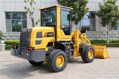 Lugong Brand Mini Loader Small Tons Loader Compact Wheel Loader