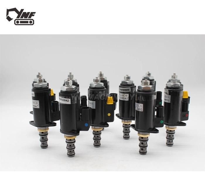 Yn35V00019f1 Kdrde5K-31-30c40-101 Hydraulic Solenoid Valve for Excavator Sk200-3 Engine Parts