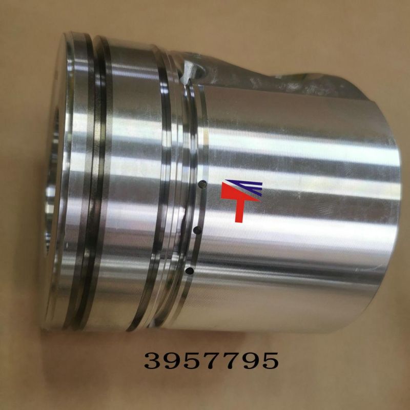 High Quality Diesel Engine Mechanical Parts Piston 3957795 for Excavator Parts PC200-6-7 Engine Parts 6bt S6d102 Generator Set