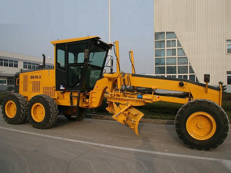 Shantui Road Construction Small Motor Grader 160 HP Sg16-3
