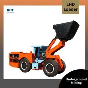 Low Profile Internal Combustion Underground LHD Loader with Remote Control