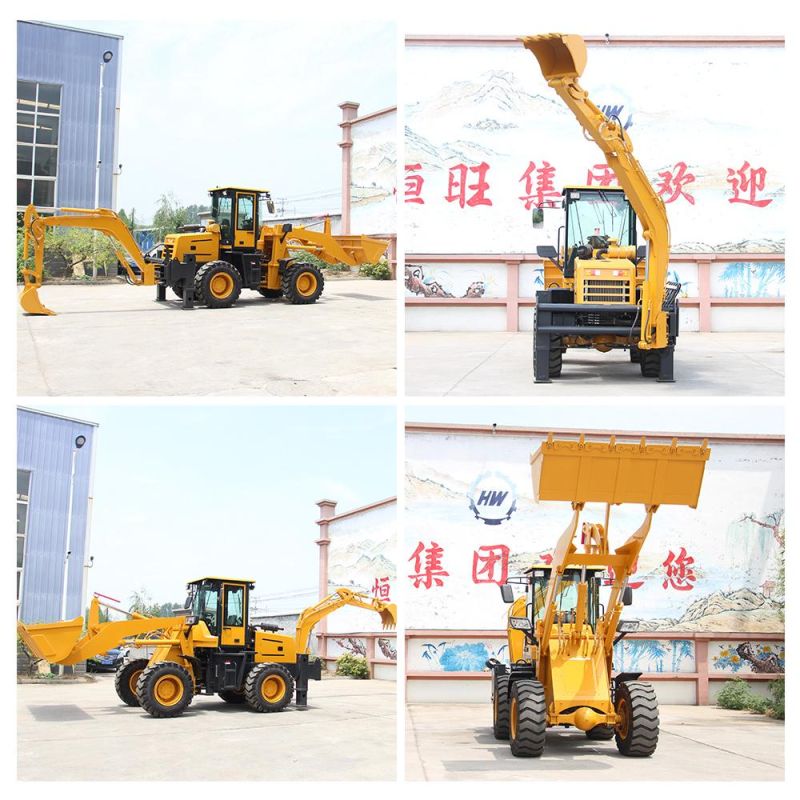Hot Sell 0.2m3 Digging Bucket Capacity Backhoe Loader with Cheap Price