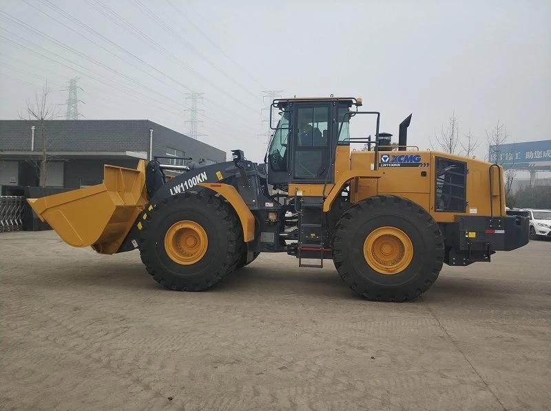 CE XCMG Lw1100kn 11000kg Large Front End Wheel Loader for Farm/Agriculture/Landscaping with 6.5 M³ Bucket Load