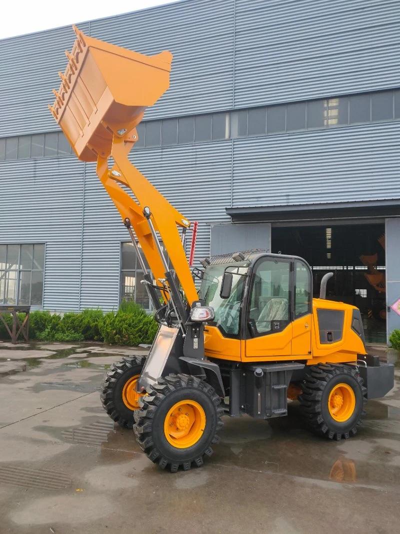 Europe Model CE Certified Earth Moving Machinery 1 Ton 2 Ton Wheel Loader Mini Loader Wheel for Sale