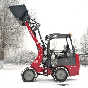 Small Front End Loader for Garden Tractor Dy25 4 Wheel Drive Loader Hot Sale