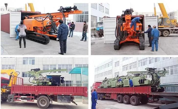 Solar PV Power Plant Pile Driver Ramming Machine