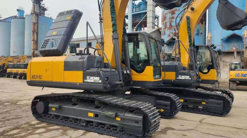 Low Price Xe215c 21ton Famous Brand 21ton Excavator with Isuzu Engine