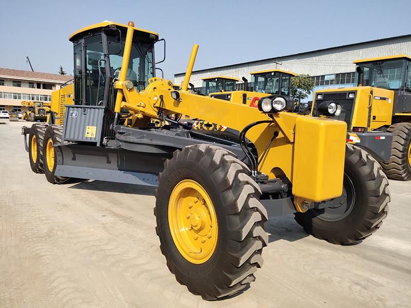 New Acntruck Gr180 Motor Grader with Front Blade and Rear Ripper