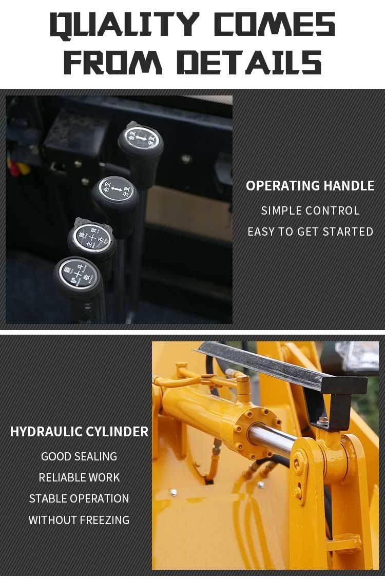 Chinese Cheap Loader Backhoe with Price Compact 4X4 in The Philippines Mini Backhoe Loaders for Sale