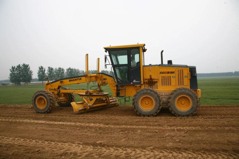 Shantui 160HP Motor Grader Sg16-3 with Front Blade and Rear Ripper