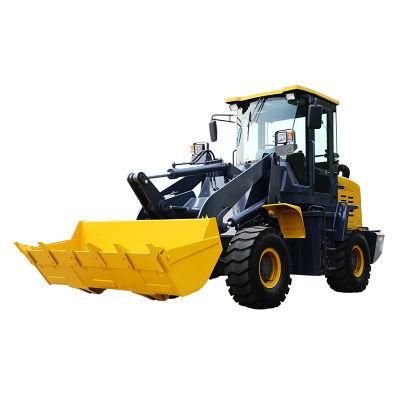 China Articulated 1.6ton Mini Wheel Loader Lw160kv with Parts for Sale