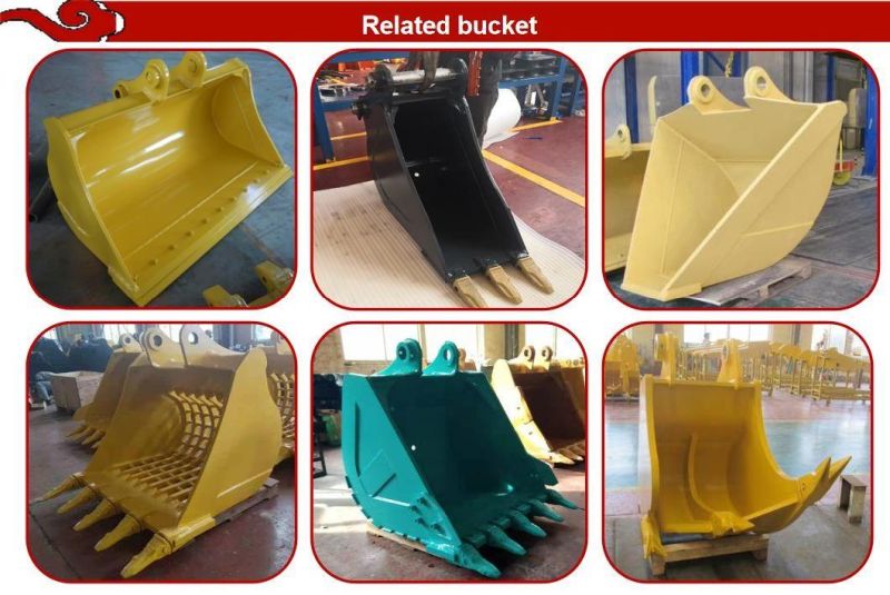 Manufacturer Factory Price 10ton-16ton Q345b Excavator Cleaning Bucket Tilt Bucket