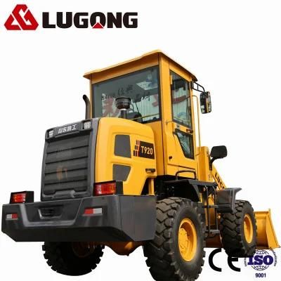 Hot Sale Mutifunctional Lugong Wheel Loader with Good Condition Small Wheel Loader Mini Front End Wheel Loader