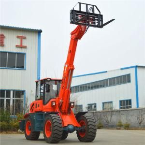 Europe Hot Sale Farm Tractor Front Loader Tl2500 Articulated Telescopic Loader