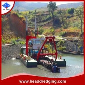 China Supplier Factory Sand/Mud Suction Dredger for Sale