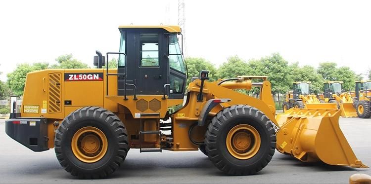 XCMG Official Zl50gn 5ton New China Brand Front Wheel Loader