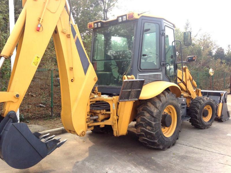 Clg775 8ton Mini Backhoe Loader Four Wheels Clg775 Price