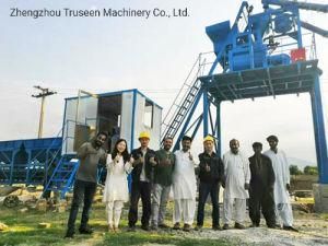 Construction Equipment Batching Type Concrete Mixing Plant 25cbm/Hr