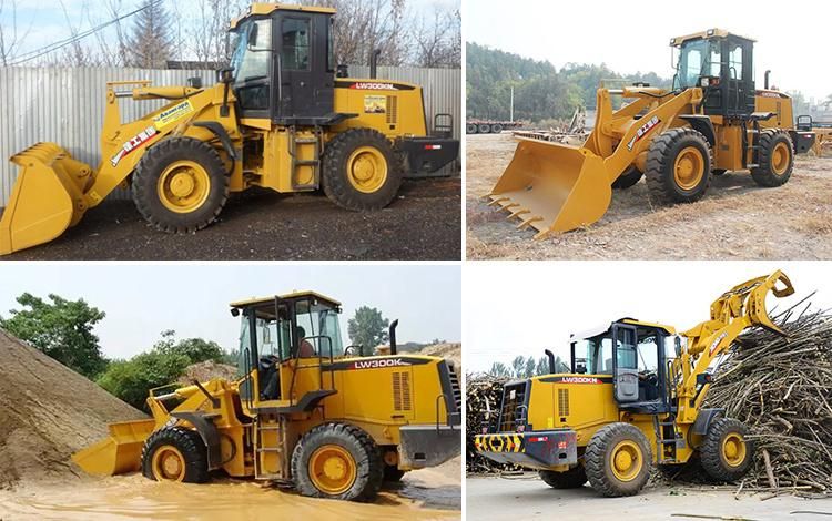 XCMG Official 3 Ton-5 Ton Tractor Front End Loader Lw300kn Zl50gn China Top Mini Small Wheel Loader with CE Parts for Sale