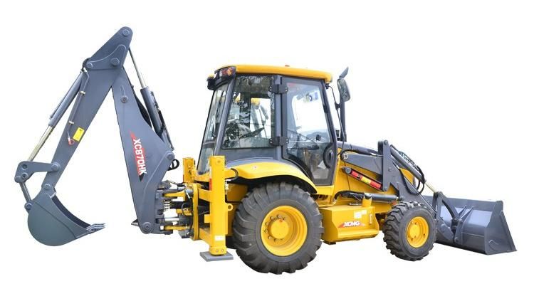 XCMG Manufacturer Xc870HK 4 Wheel Drive Mini Small Front End Backhoe Loaders with Multi-Attachments Price for Sale