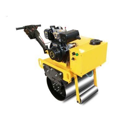 330kg Mini Hand Push Single Drum Vibratory Road Roller