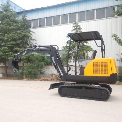 Rippa Cheap Small Micro Escavatore Digger Pelle Escavator 0.8 1 1.2 Ton Mini Excavator