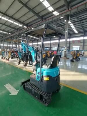 The Factory Produces Multi-Functional Crawler Mini-Excavators