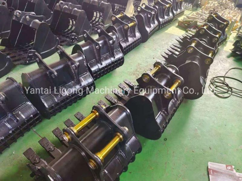 18 Months Warranty Tilt Angle 45 Degree Excavator Tilt Bucket for 8ton 10ton 12ton Excavator