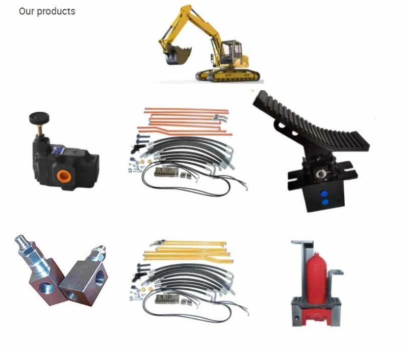 Excavator Parts Repair Line Kits Hydraulic Breaker Piping