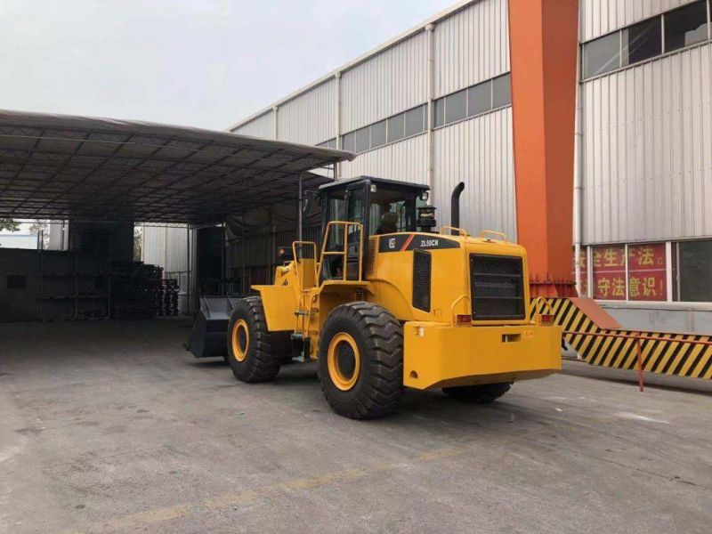 Liugong Hot Sale Zl50cn Small 5ton Front Wheel Loader with 3m3 Bucket