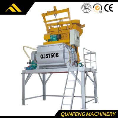 Qjstwin Shaft Electric Concrete Mixer Machine\Js Series Concrete Mixer