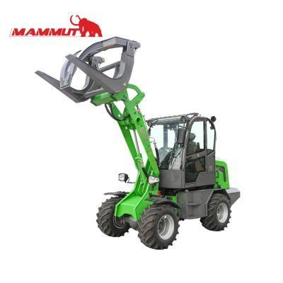 0.8t Mammut Multi Function Avant Joystick Control Quick Hitch Wheel Loader