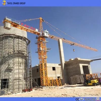 Chinese Tower Crane Manufacturer 10t Qtz160-6516 Top Kits Tower Crane
