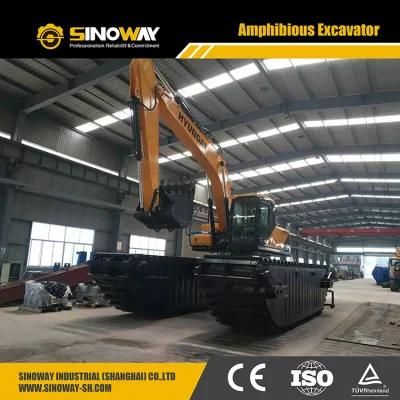Hyundai Excavator Amphibious 30 Ton Excavator Amphibi for Sale
