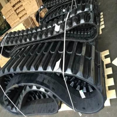 Mst 1800 Dumper Loader Undercarriage Spare Parts Rubber Track (650*125*80)