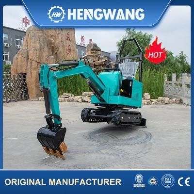 Supply Excavating Machinery 1 Ton Mini Excavator Use for Farm Excavator