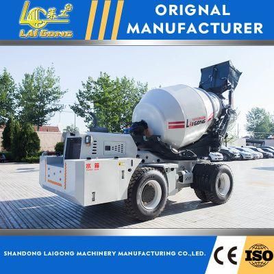 Lgcm 3m3 Portable Automatic Self Loading Concrete Mixer Truck