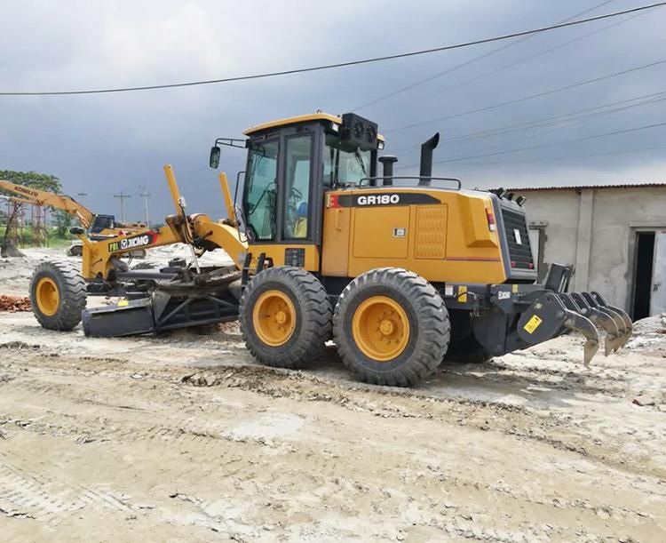 XCMG Official Manufacturer 190HP Motor Grader Gr180 China Brand New Road Machinery with Cummins Engine for Sale