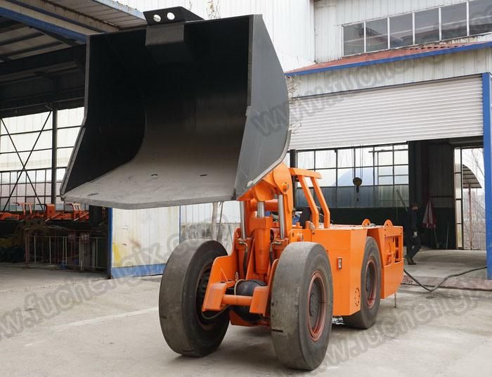 New 2 cbm diesel underground mining scraper with CE certificate