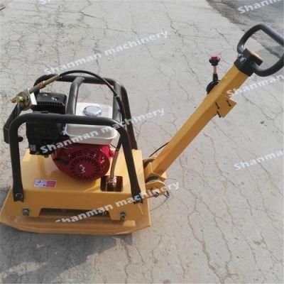 Gasoline Reversable Plate Compactor Clutch Manual Vibrating Earth Compactor