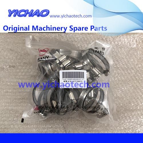 Sany Genuine Container Equipment Port Machinery Parts Hose Clamp A210855000011