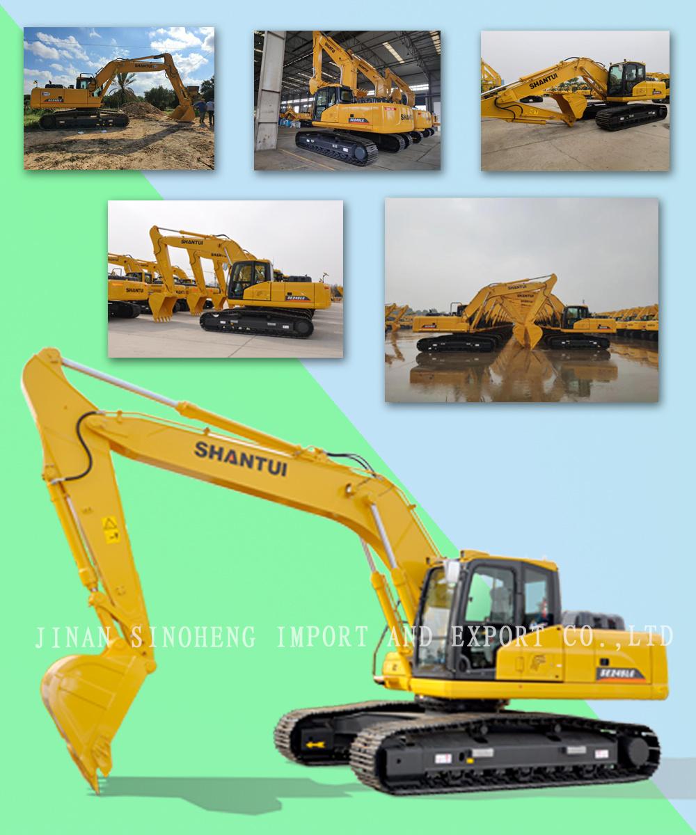 China Excavator Se245LC Operating Weight 24800kg Medium-Sized