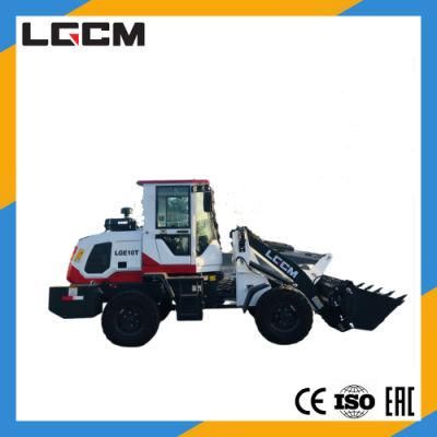 Lgcm High Effective 1.6ton Mini Wheel Small Backhoe Tractor Shovel Loader with CE&EPA